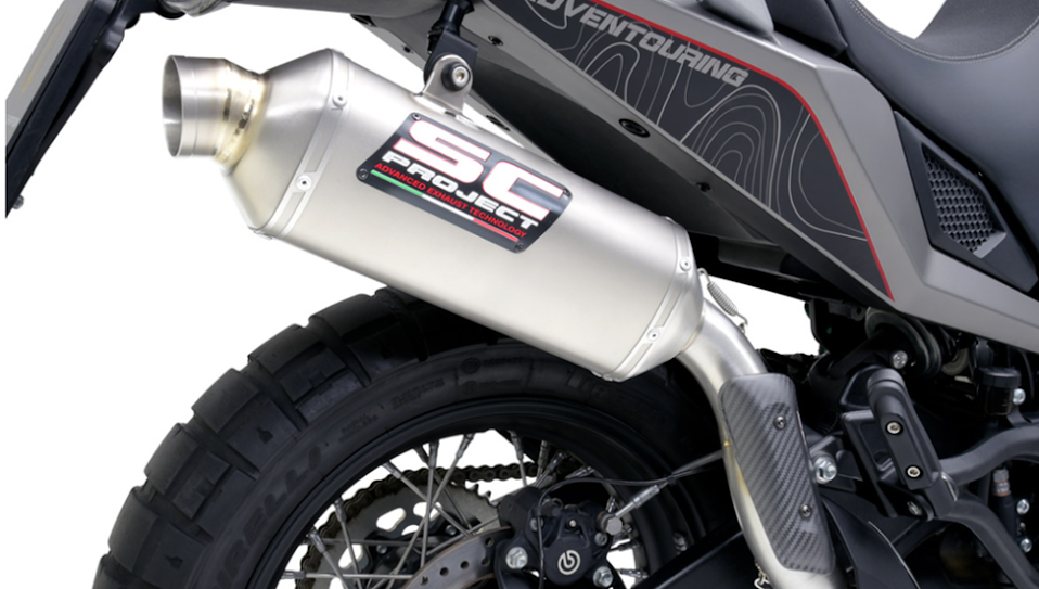 Escape Rally Raid Titanio E5 Posición Alta SC_PROJECT Morini X-CAPE