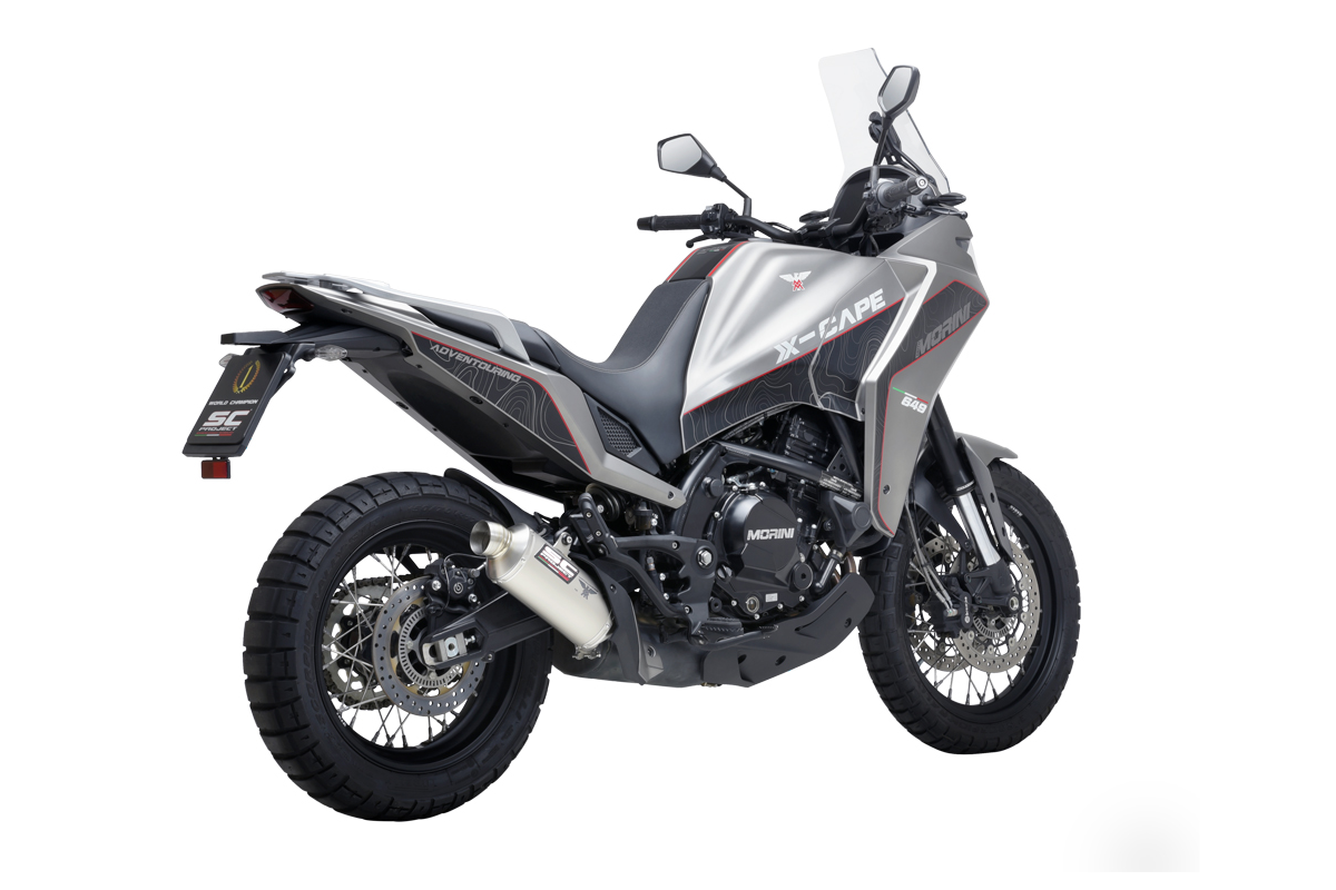 Escape Homologdo Slip-On SC_PROJECT Morini X-CAPE