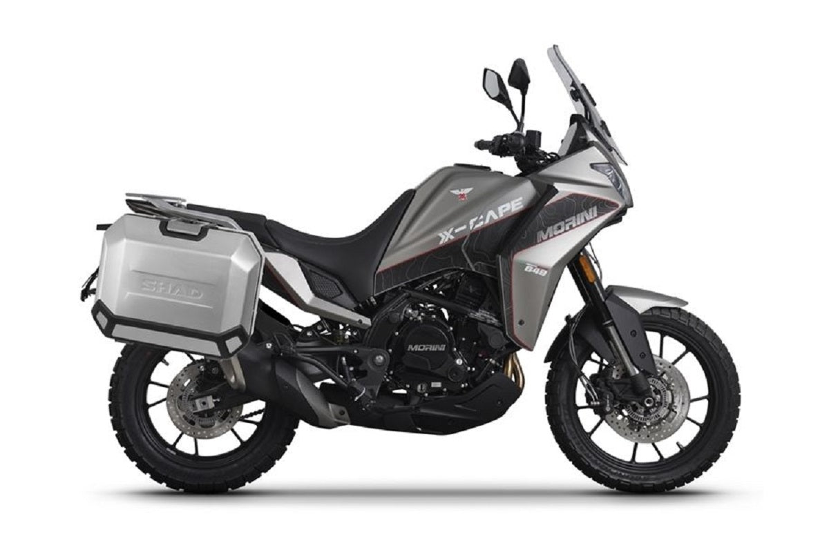 Fijaciones 4P system SHAD para maletas laterales Morini X- CAPE Aluminio