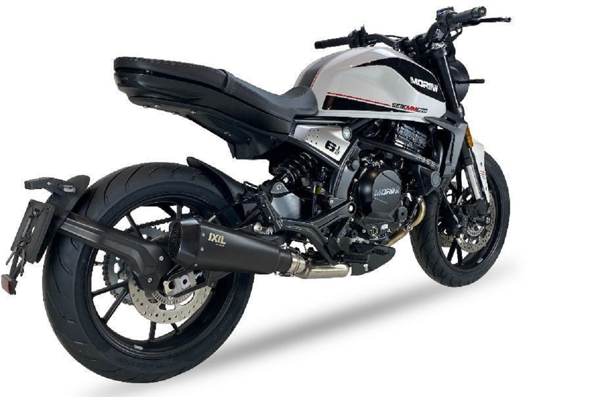 SLIP IXIL ON - RACE HEXACONE XTREM NEGRO Moto Morini SEIEMMEZZO STR / SCR