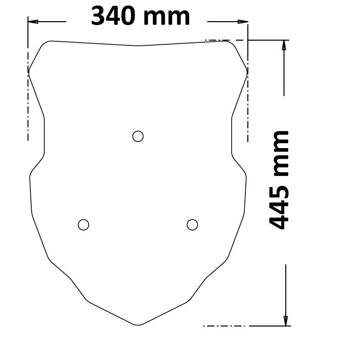 PARABRISAS BAJO ISOTTA PARA MOTO MORINI XCAPE 650 2022