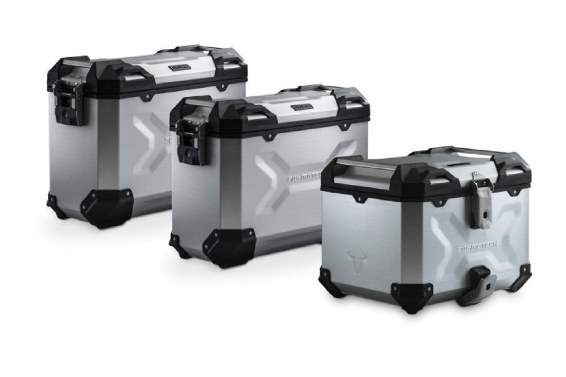 Set de equipaje adventure TRAX ADV  Morini X- CAPE Aluminio