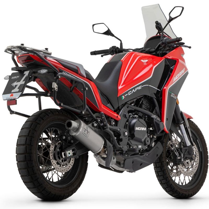 Silencioso Arrow Indy Race de titanio Moto Morini X-CAPE